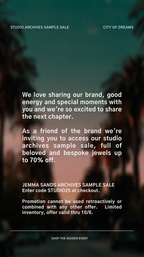 insider archives sample sale