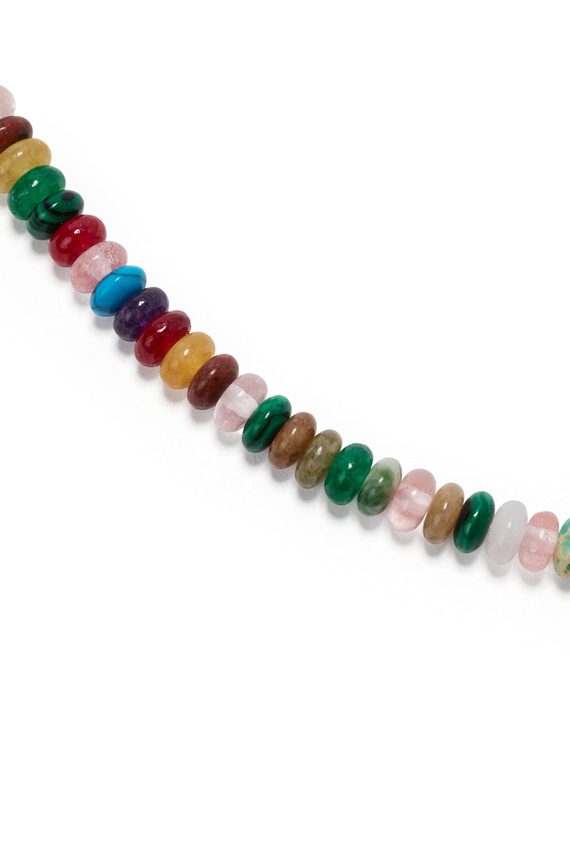 Honolulu Rainbow Candy Gem Mini Necklace