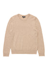 University Cashmere Crew Sweater Oat