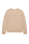University Cashmere Crew Sweater Oat