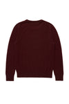 University Cashmere Crew Sweater Mulberry
