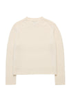 Anderson Cashmere Boxy Boyfriend Crew Vanilla
