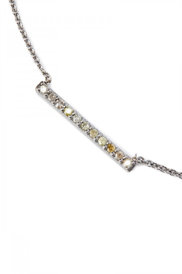 Rivington Diamond Necklace Rhodium