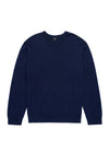Burns Cashmere Men's Crew Sweater Midnight