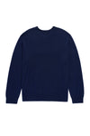 Burns Cashmere Men's Crew Sweater Midnight