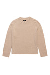 Cooper Cashmere Boyfriend Sweater Oat