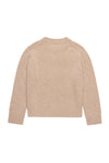 Cooper Cashmere Boyfriend Sweater Oat