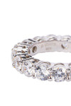 Melrose White Rhodium Eternity Band