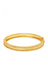 Hudson Gold Diamond Bangle