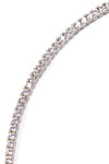 Melrose Petite White Rhodium Tennis Necklace
