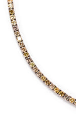 Madison Grande Champagne Diamond Tennis Necklace