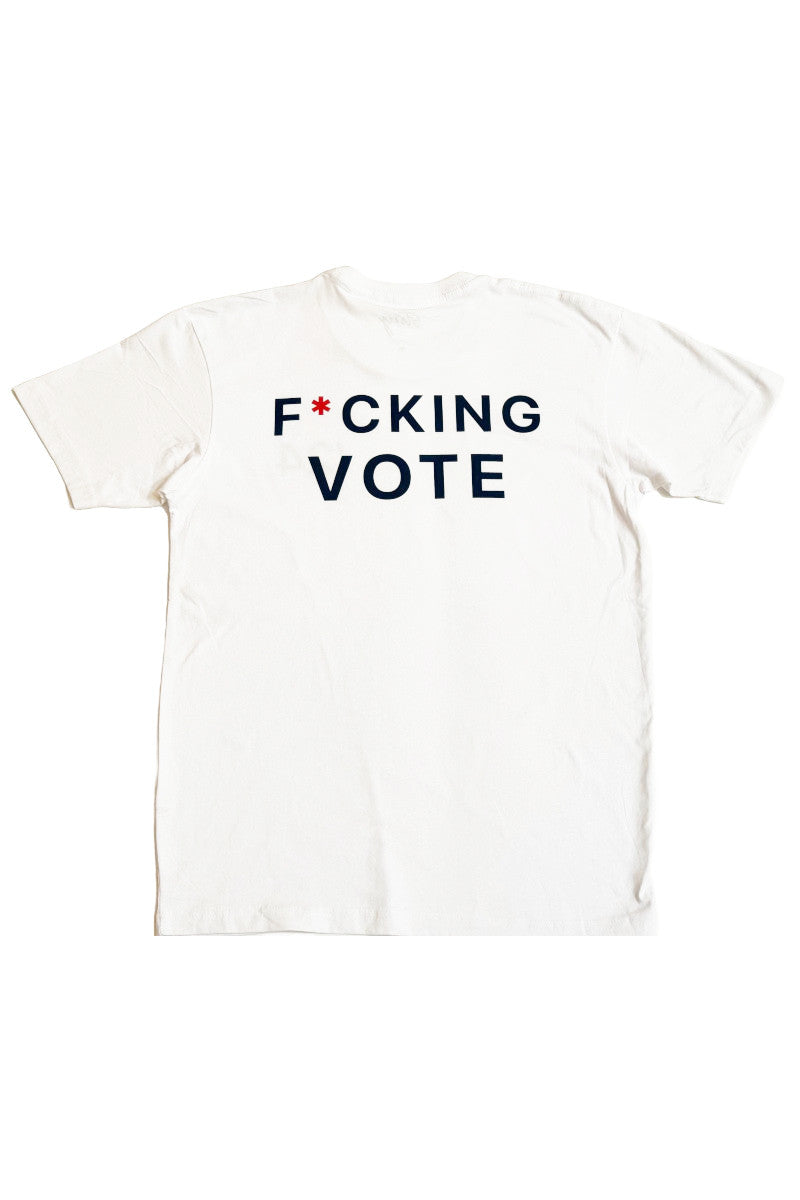 f*cking vote essential men's tee