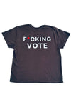 f*cking vote oversized women's tee