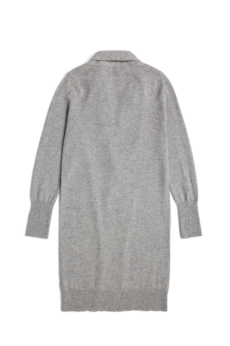 Keaton Cashmere Duster Athletic Gray