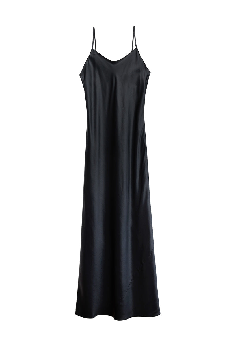 Madison Slip Dress Raven