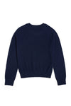 University Cashmere Sweatshirt Midnight