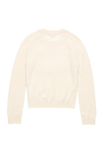 University Cashmere Sweatshirt Vanilla