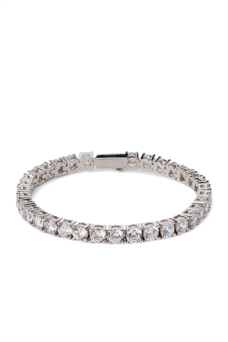 Brighton White Rhodium Tennis Bracelet