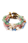 Ibiza Gemstone Pearl Bracelet Set