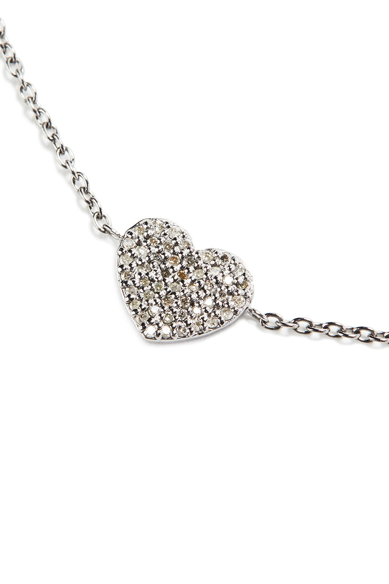 Thompson Diamond Heart Bracelet