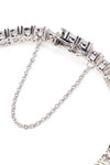 Highland White Rhodium Tennis Bracelet