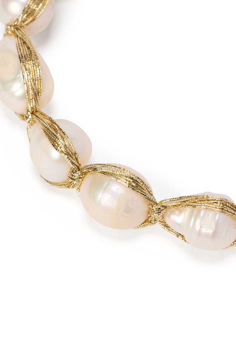 Marquesas Grande Gold Pearl Bracelet