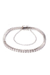 Brighton White Rhodium Tennis Bracelet