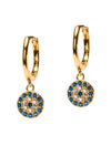 Melrose Lucky Eye Mini Hoops