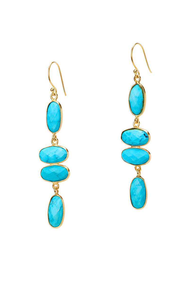 Marea Jewel Waterfall Earring