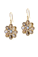 Plumeria Grande Gold Earrings