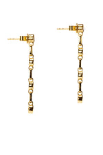 Barrie Gold Love Link Earrings