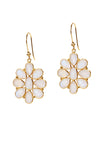 Plumeria Grande Gold Earrings