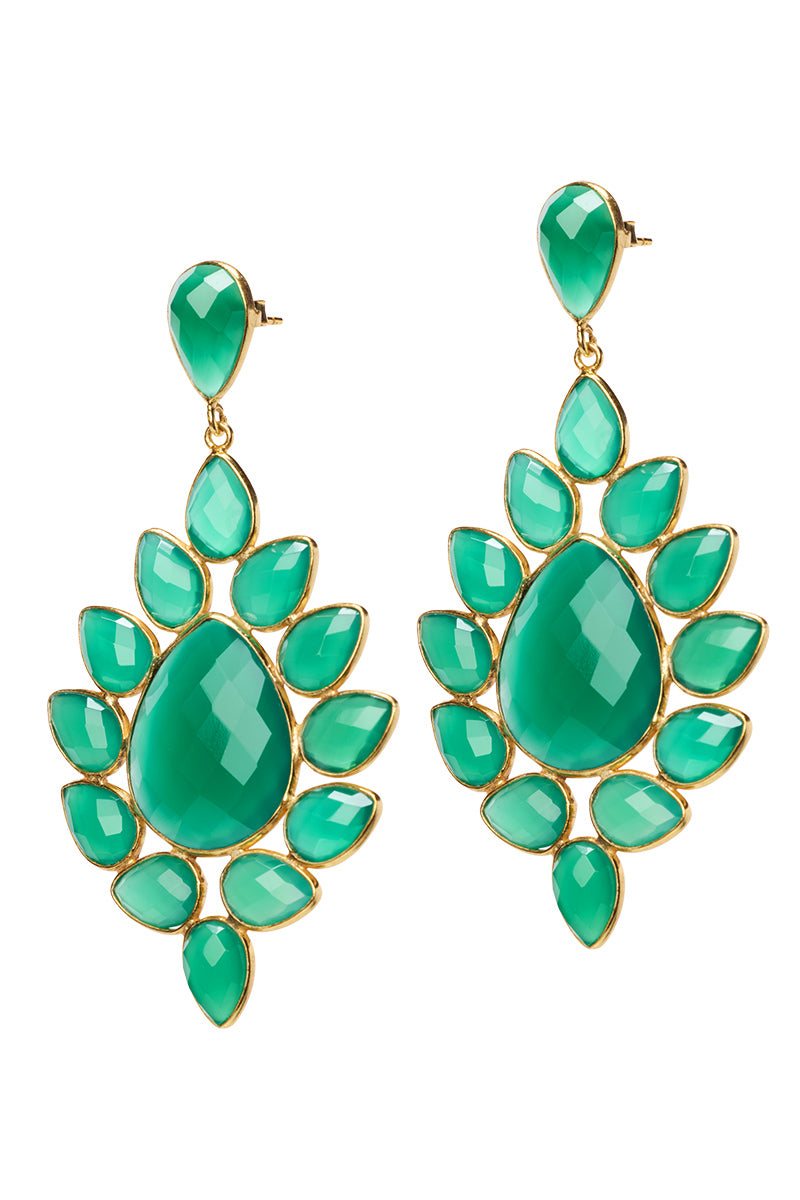 Carmelina Jewel Chandelier Earring