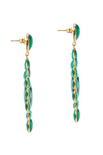 Carmelina Jewel Chandelier Earring