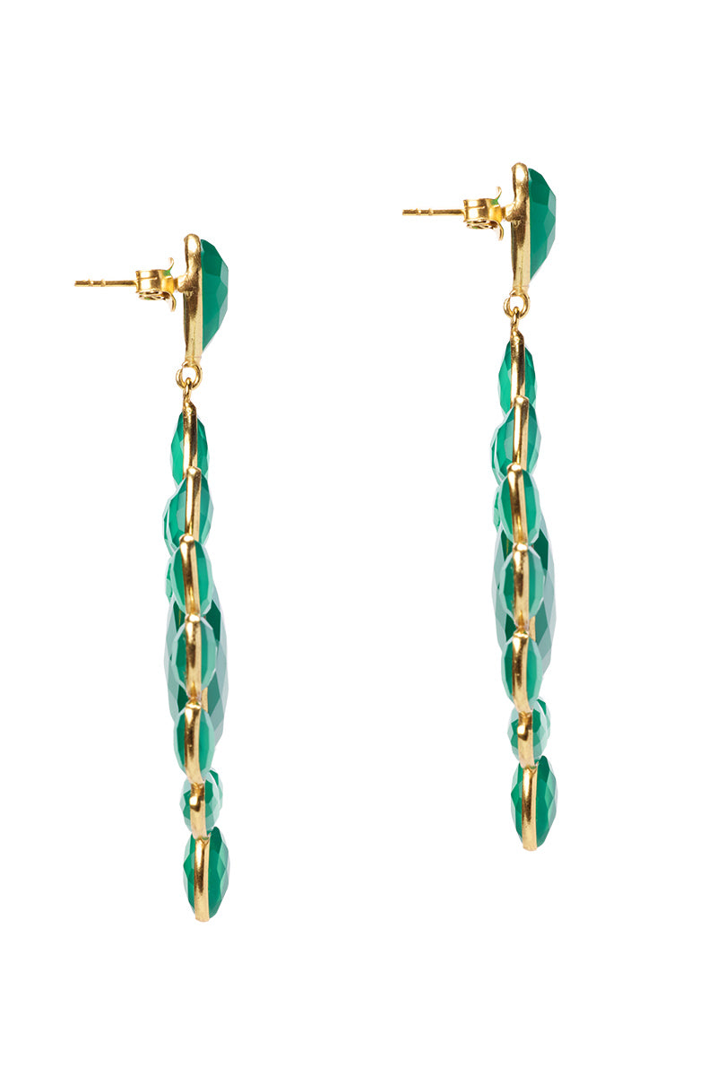 Carmelina Jewel Chandelier Earring
