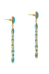 Carmelina Jewel Chandelier Earring