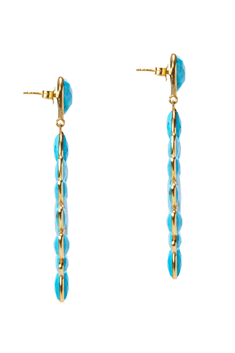 Carmelina Jewel Chandelier Earring