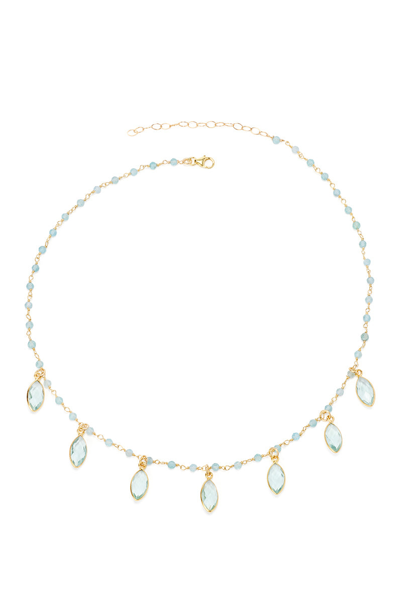 KAHALA MARQUISE SHAKER NECKLACE