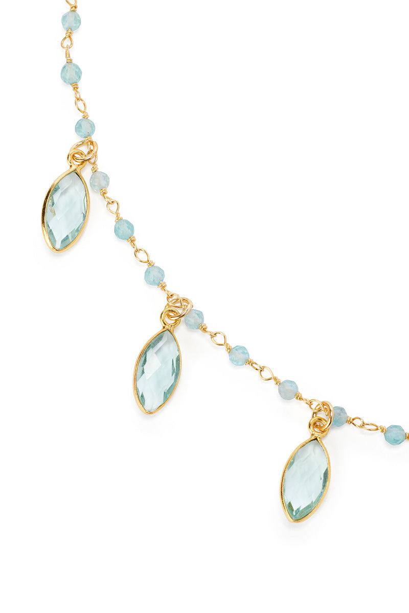 KAHALA MARQUISE SHAKER NECKLACE