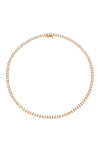 Melrose Gold Tennis Necklace