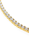 Melrose Gold Tennis Necklace