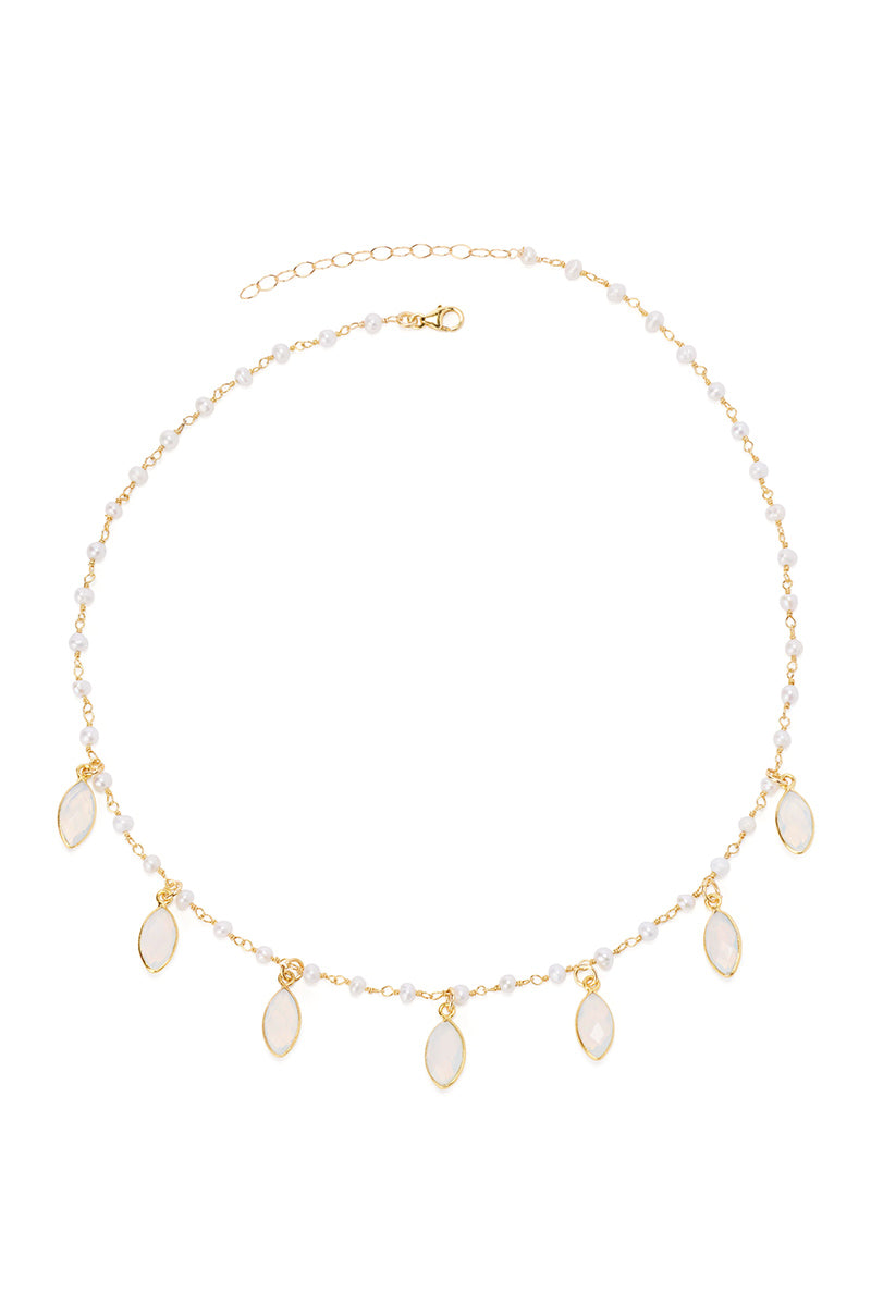 KAHALA MARQUISE SHAKER NECKLACE