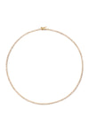 Melrose Petite Gold Tennis Necklace