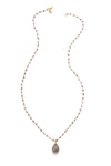 Pacific Diamond Iolite Necklace