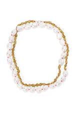 Hanalei Pearl Peridot Love Knot Necklace