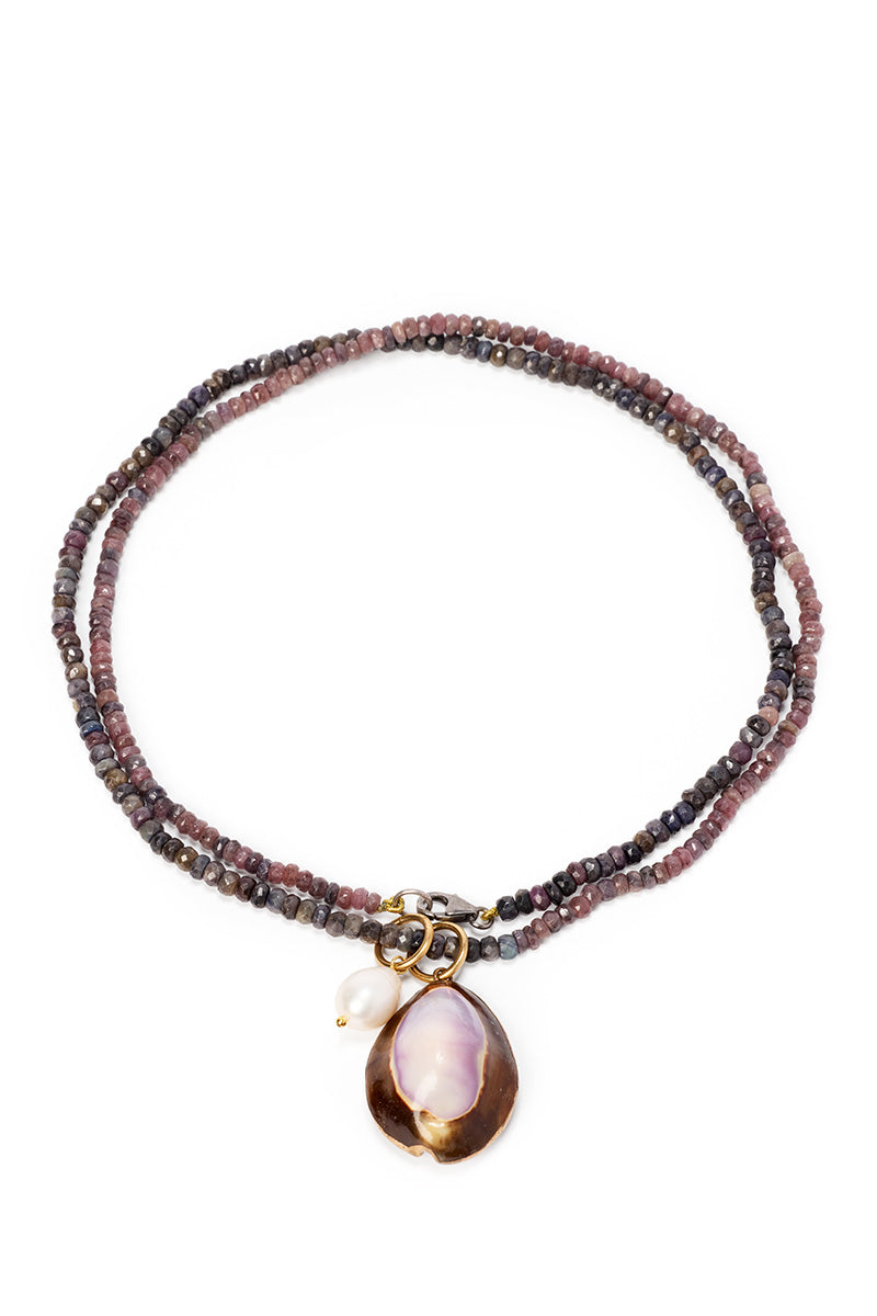 Marbella Grande Midnight Sapphire Necklace