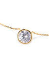Lexington Gold Solitaire Necklace