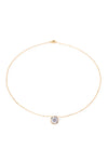 Lexington Grande Gold Solitaire Necklace