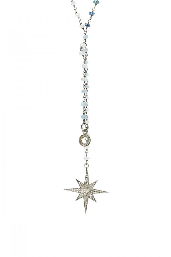 Mullholland Sapphire Diamond Starburst
